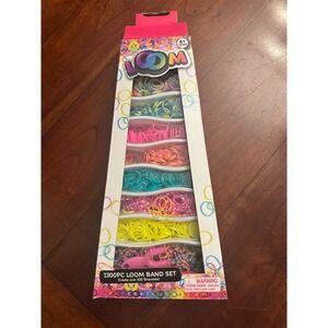 Loom 1300 Band Bracelet Set Crochet Hook S Hooks Y Loom Teens Kid Crafts School